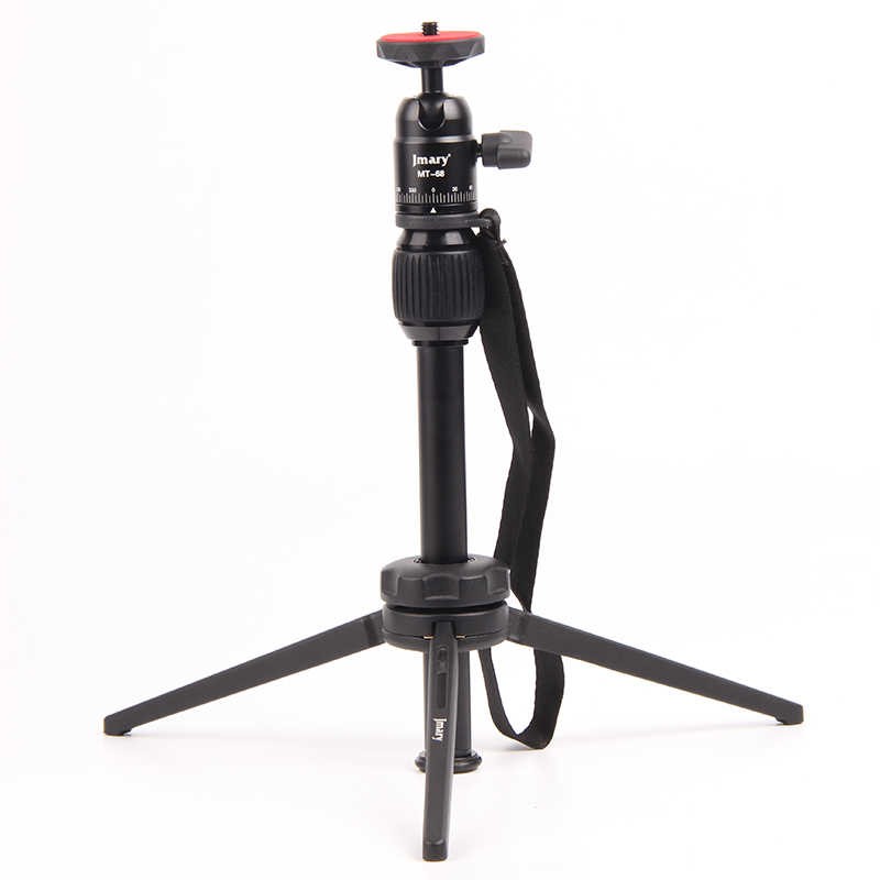 Jmary MT-68 Profesyonel Tripod 360 Derece Dönebilen Başlık 2 Kademeli Yükseklik 39.5 cm