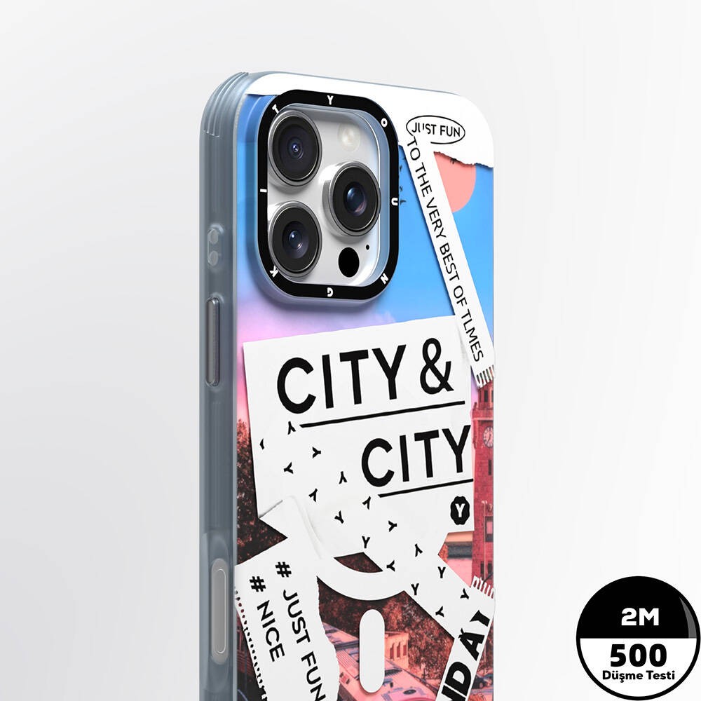 iPhone 16 Pro Kılıf Magsafe Şarj Özellikli Youngkit A-City Serisi Kılıf