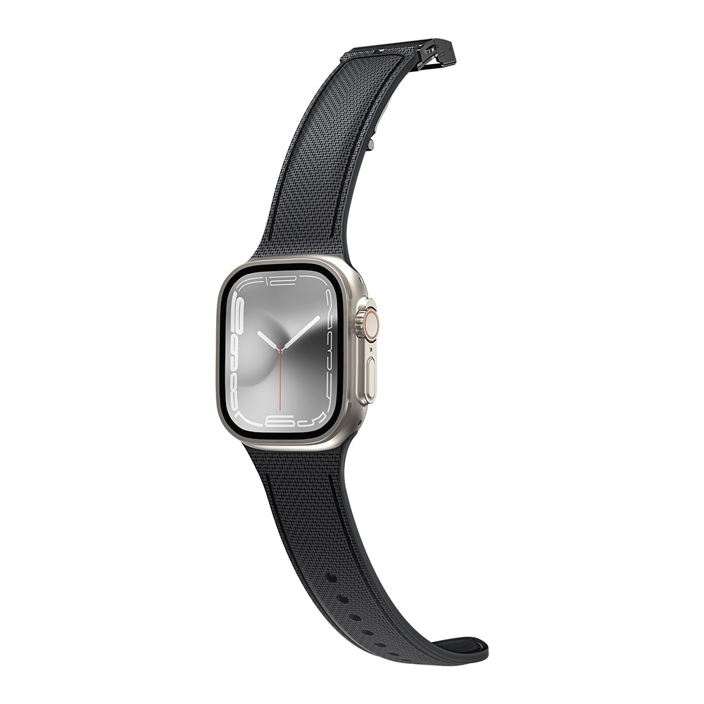 Watch Ultra 49mm Amazingthing Titan Swift Deri Dokulu Silikon Kordon