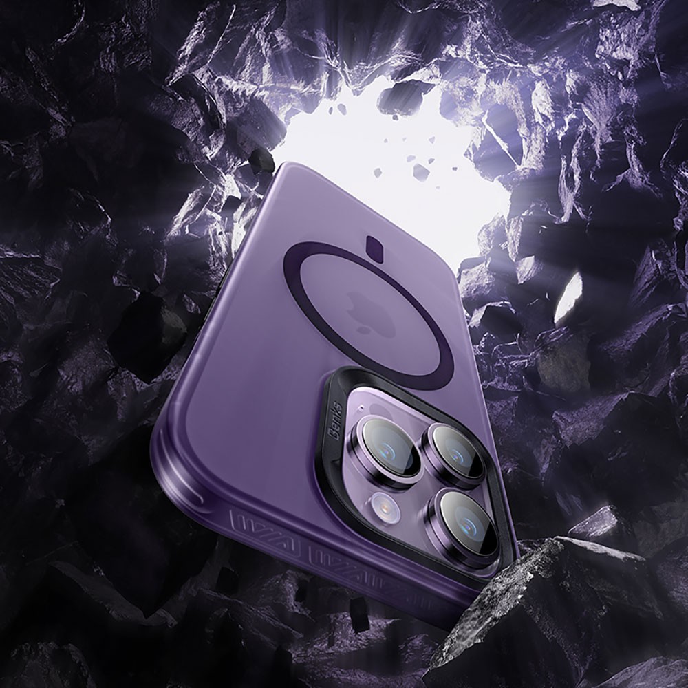 iPhone 14 Pro Max Kılıf Magsafe Şarj Özellikli Benks Lucid Armor Kılıf