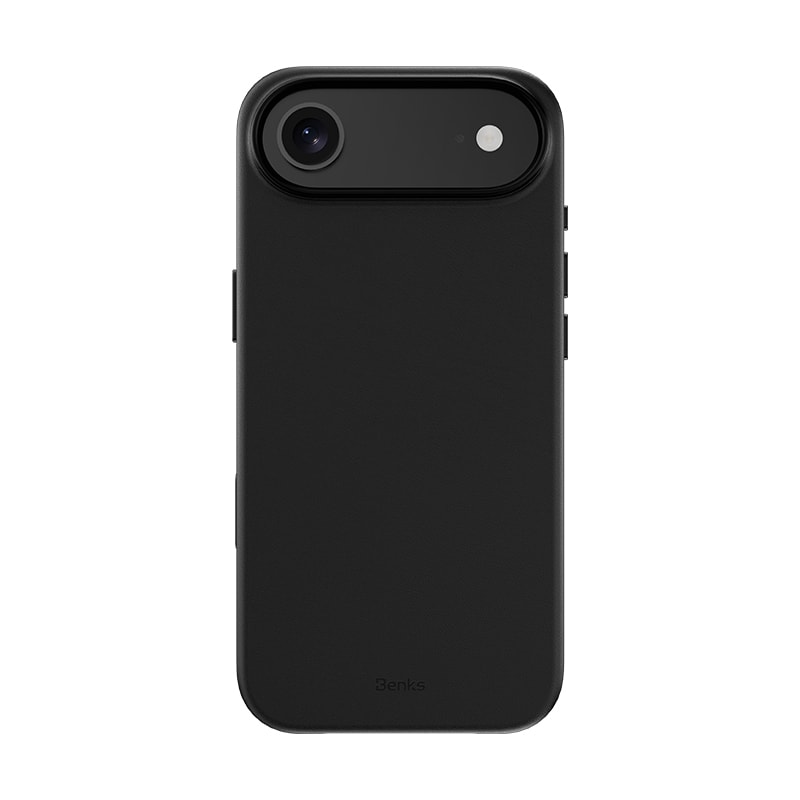 Apple iPhone 17 Air Kılıf M-safe Şarj Özellikli Çizilmeye Dayanıklı Benks VitaPro Serisi PU Deri Kapak