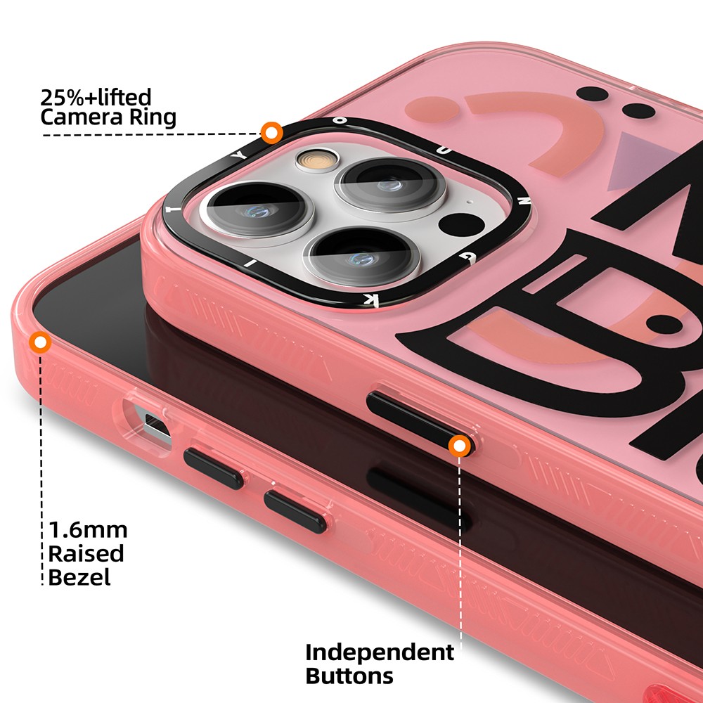 iPhone 14 Pro Max Kılıf Mutlu Mod Figürlü YoungKit Happy Mood Serisi Kılıf