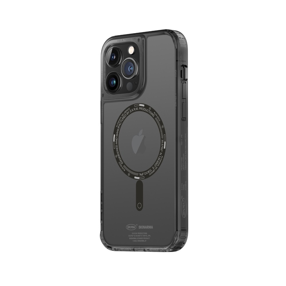 iPhone 14 Pro Kılıf SkinArma Şeffaf Airbag Tasarımlı Magsafe Şarj Özellikli Saido Kılıf