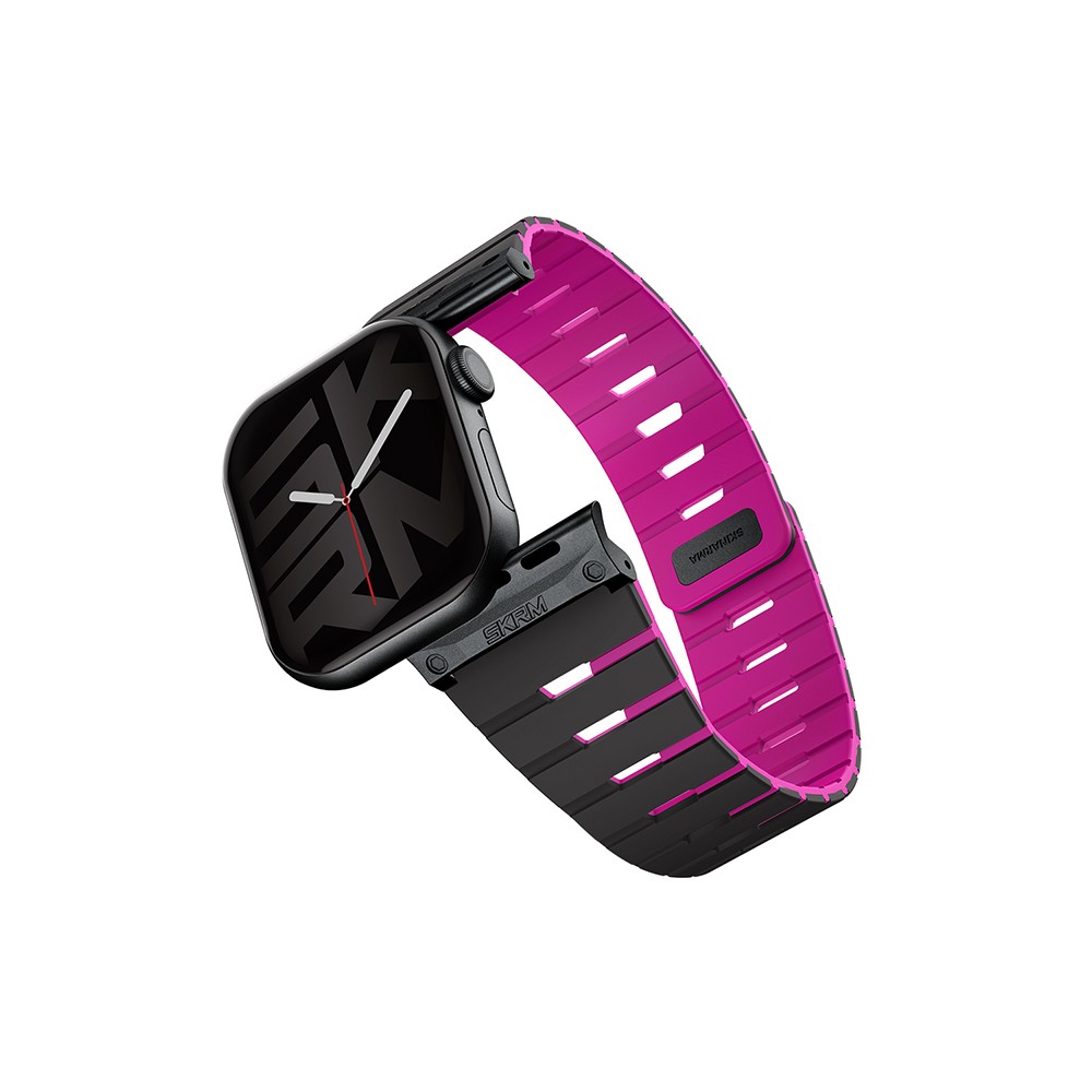 Apple Watch 40mm Skinarma Gemini Serisi TPU Magnetik Silikon Kordon