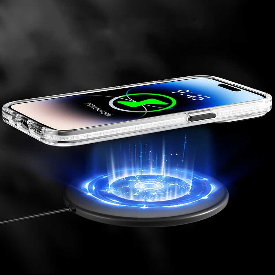 iPhone 14 Pro Kılıf Magsafe Şarj Özellikli Youngkit Water-Ink Serisi Kılıf