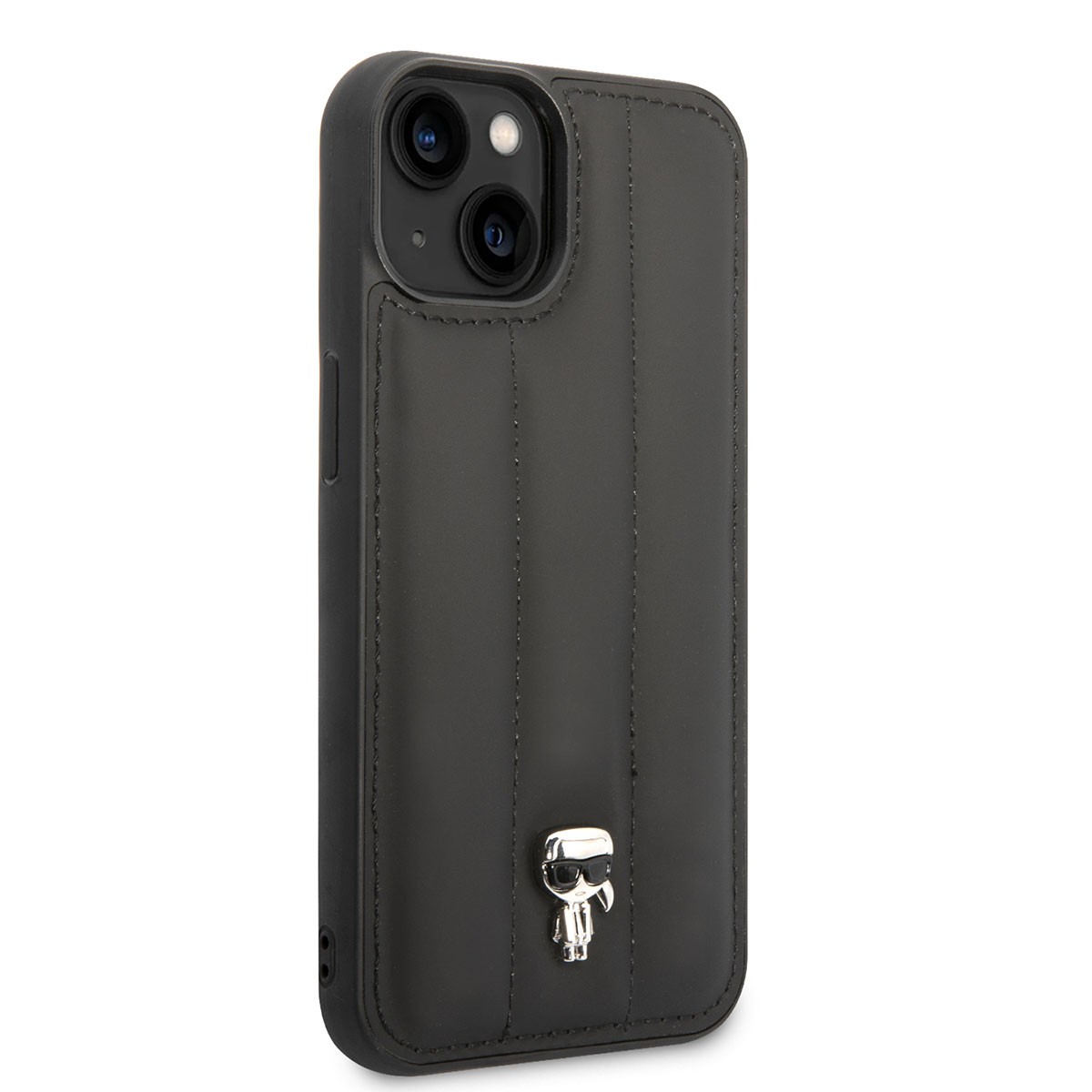 iPhone 14 Kılıf Karl Lagerfeld Nylon Puffy Airbag Karl Dizayn Kılıf