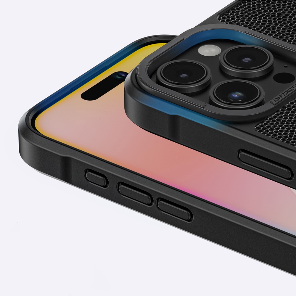 iPhone 16 Pro Max Kılıf Magsafe Şarj Özellikli Amazingthing Glamour Serisi Kılıf