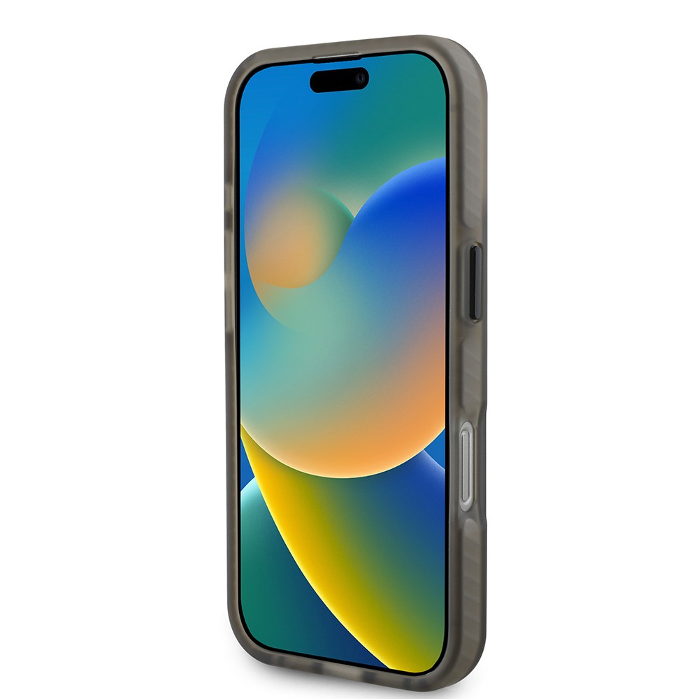 iPhone 16 Pro Max Kılıf TUMI Orjinal Lisanslı Magsafe Şarj Özellikli Airbagli Buzlu Transparan Kılıf