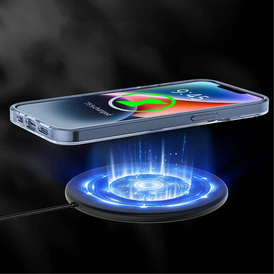 iPhone 14 Plus Kılıf Magsafe Şarj Özellikli Youngkit Coloured Glaze Serisi Kılıf