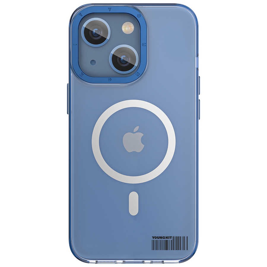iPhone 14 Plus Kılıf Magsafe Şarj Özellikli Youngkit Coloured Glaze Serisi Kılıf