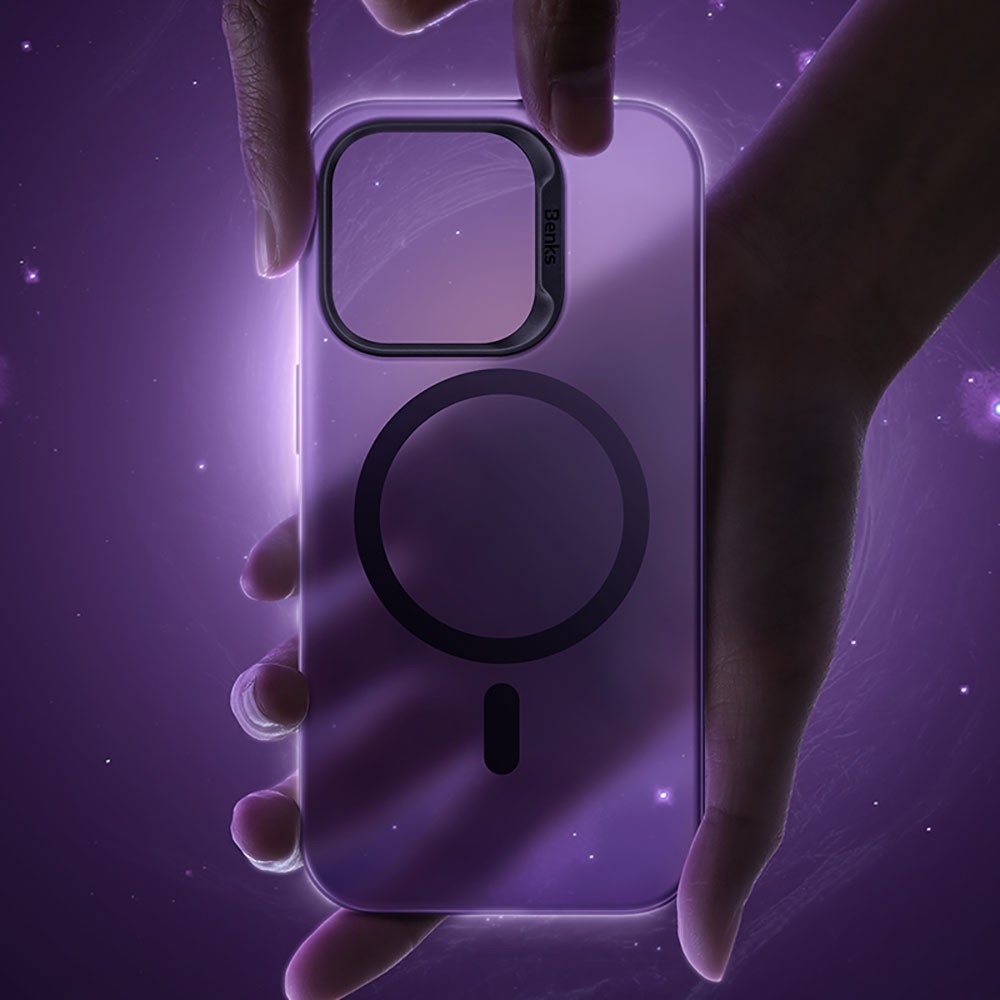 iPhone 14 Pro Max Kılıf Magsafe Şarj Özellikli Benks Lucid Armor Kılıf