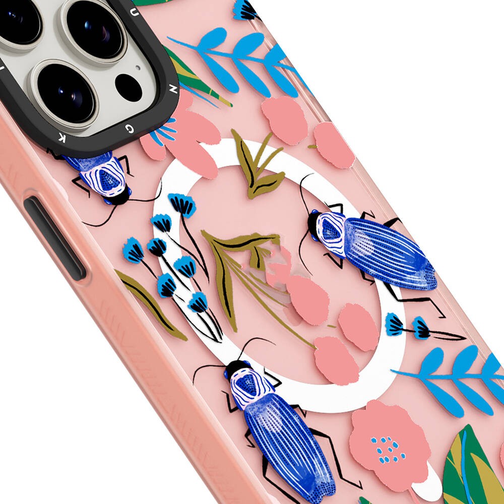 iPhone 15 Pro Max Kılıf Magsafe Şarj Özellikli YoungKit Huagu Serisi Kılıf