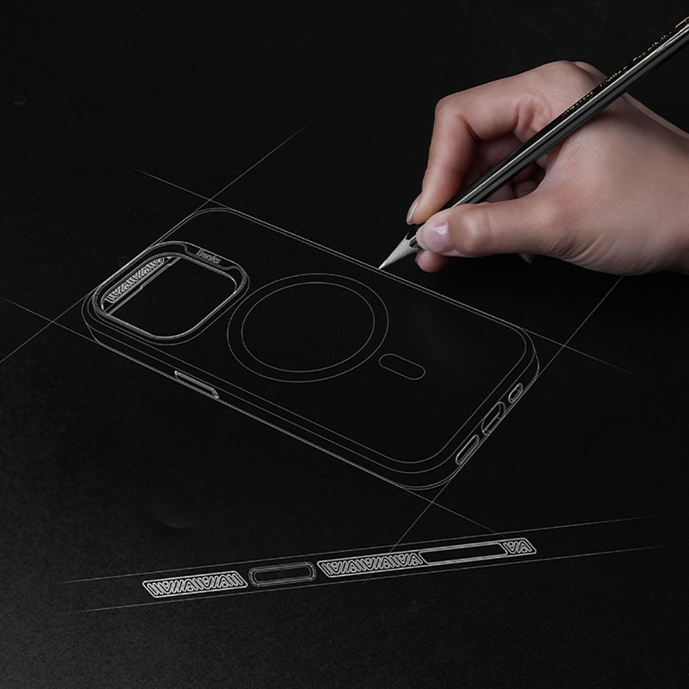 iPhone 14 Pro Max Kılıf Magsafe Şarj Özellikli Benks Lucid Armor Kılıf