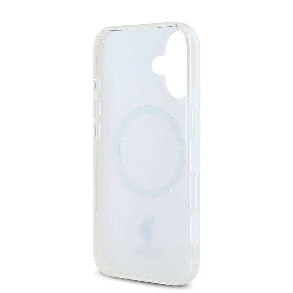 iPhone 16 Kılıf U.S. Polo Assn. Orjinal Lisanslı Magsafe Şarj Özellikli IML Double Horse Logolu Ring Kılıf