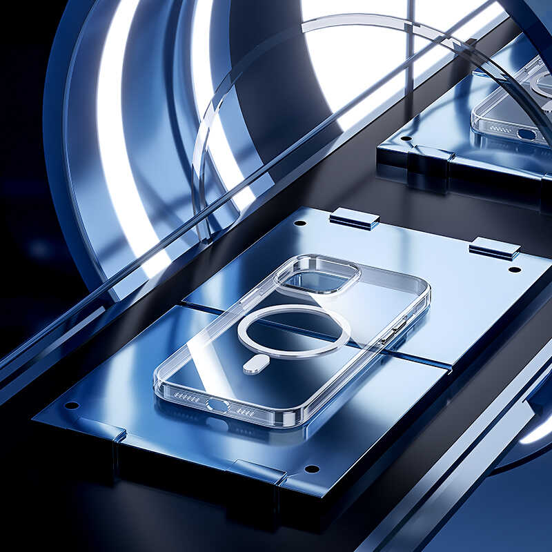 iPhone 13 Kılıf Benks ​​​​​​Crystal Series With Magnetic Clear Kılıf