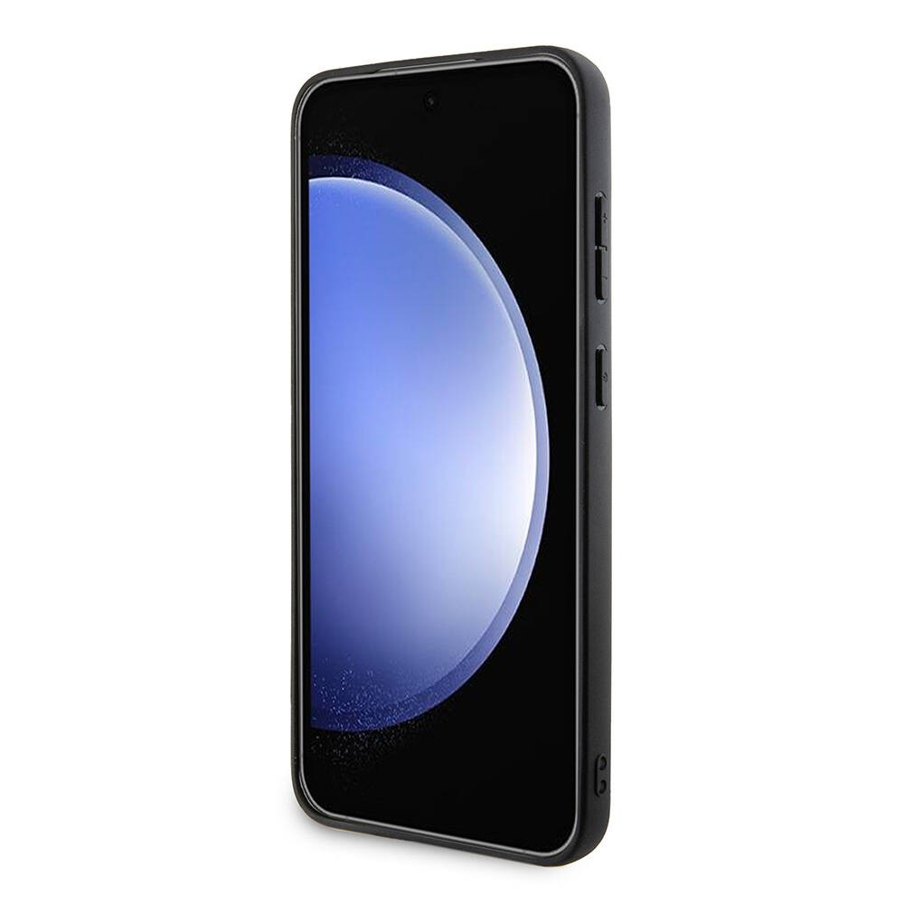 Galaxy S24 Plus Kılıf BMW Orjinal Lisanslı Magsafe Şarj Özellikli Yarım Dokulu Circle Leather Kılıf