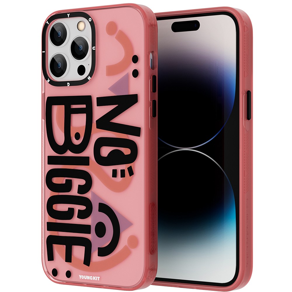iPhone 14 Pro Max Kılıf Mutlu Mod Figürlü YoungKit Happy Mood Serisi Kılıf