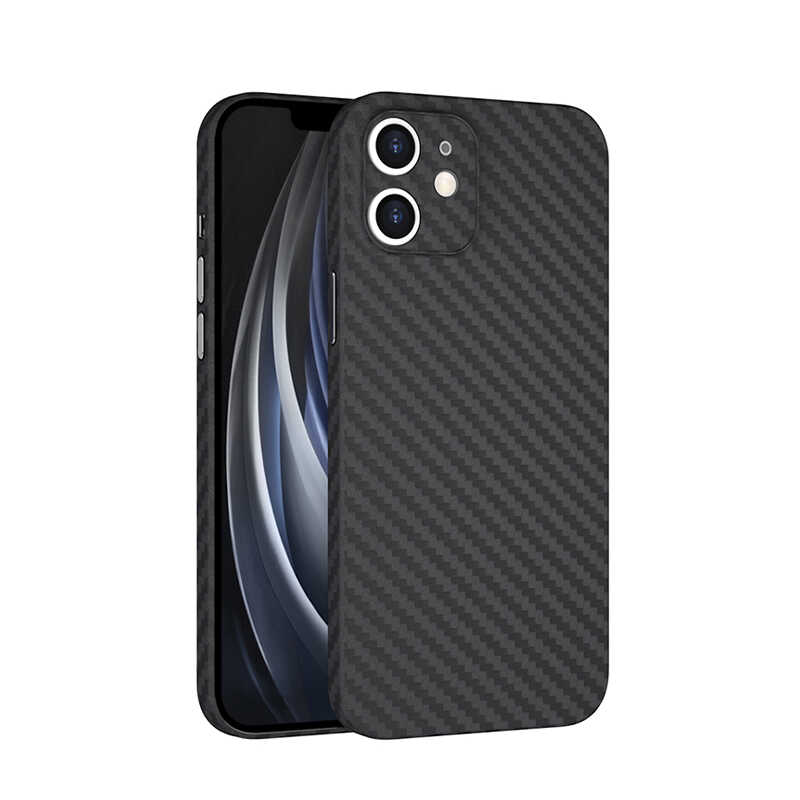 iPhone 12 Kılıf ​​​​​Wiwu Skin Carbon PP Kılıf