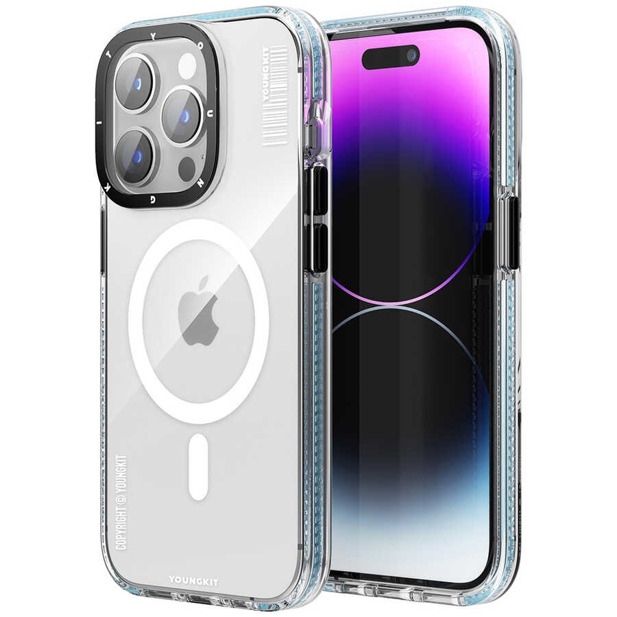 iPhone 14 Pro Max Kılıf Magsafe Şarj Özellikli YoungKit Exquisite Serisi Kılıf
