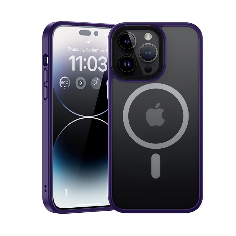 iPhone 14 Pro Kılıf Magsafe Şarj Özellikli Benks Mist Hybrid Kılıf