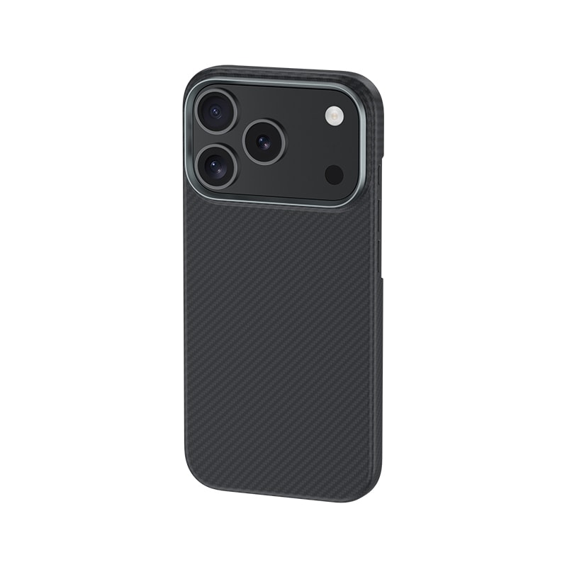 Apple iPhone 17 Pro Kılıf Benks M-safe Şarj Özellikli Metal Kamera Çerçeveli Magnetik ArmorAir 600D Kevlar Fiber Kapak