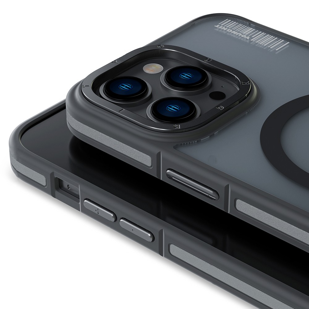 iPhone 14 Pro Kılıf Magsafe Şarj Özellikli Youngkit Rock Sand Serisi Kılıf