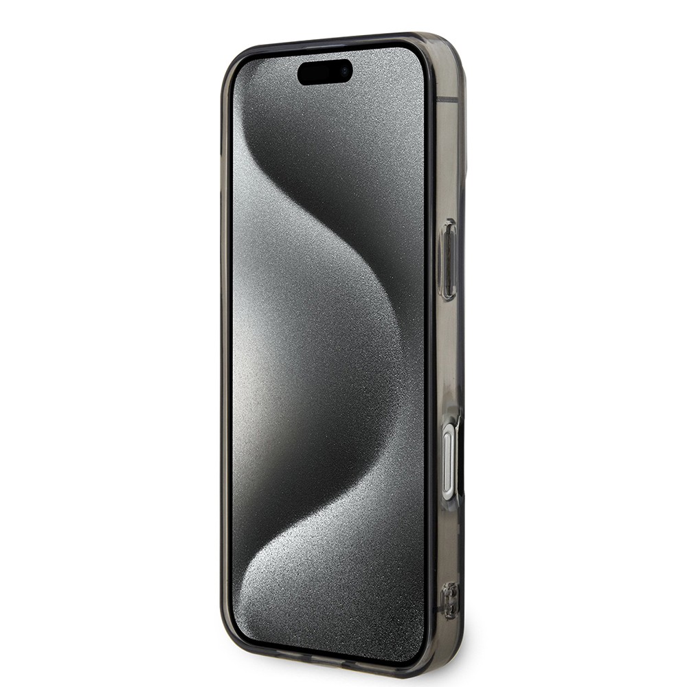 Apple iPhone 16 Pro Max Kılıf BMW Magsafe Şarj Özellikli Transparan M Dizayn Orjinal Lisanslı Kapak