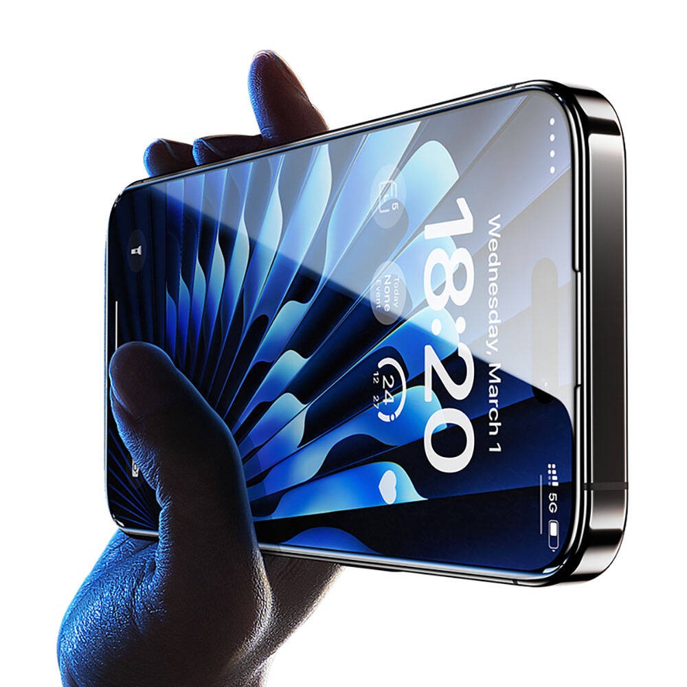 iPhone 15 Benks Glass Warrior Safir Coating Ekran Koruyucu + Kolay Uygulama Aparatlı