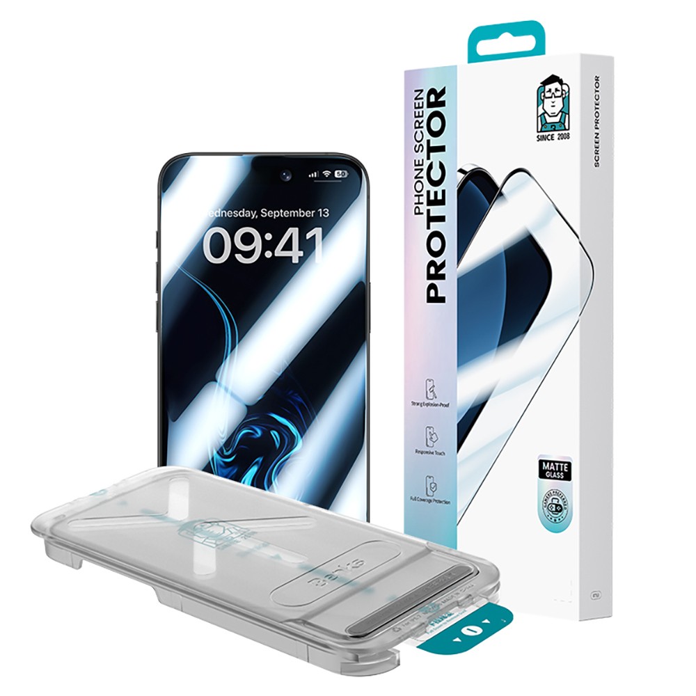Apple iPhone 16 Pro Benks JoyTouch 0.3mm Mat Oyun Ekran Koruyucu + Kolay Uygulama Aparatı