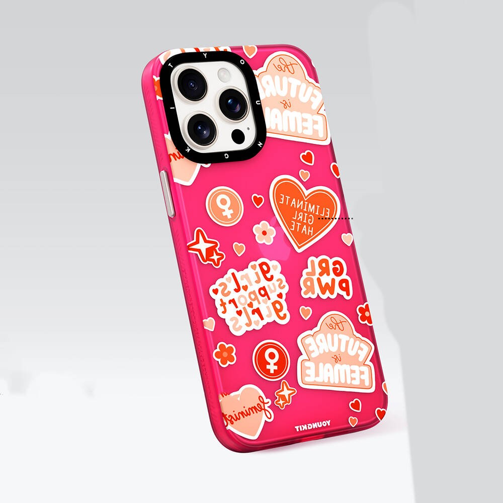 iPhone 15 Plus Kılıf Bethany Green Tasarımlı Youngkit Sweet Language Kılıf