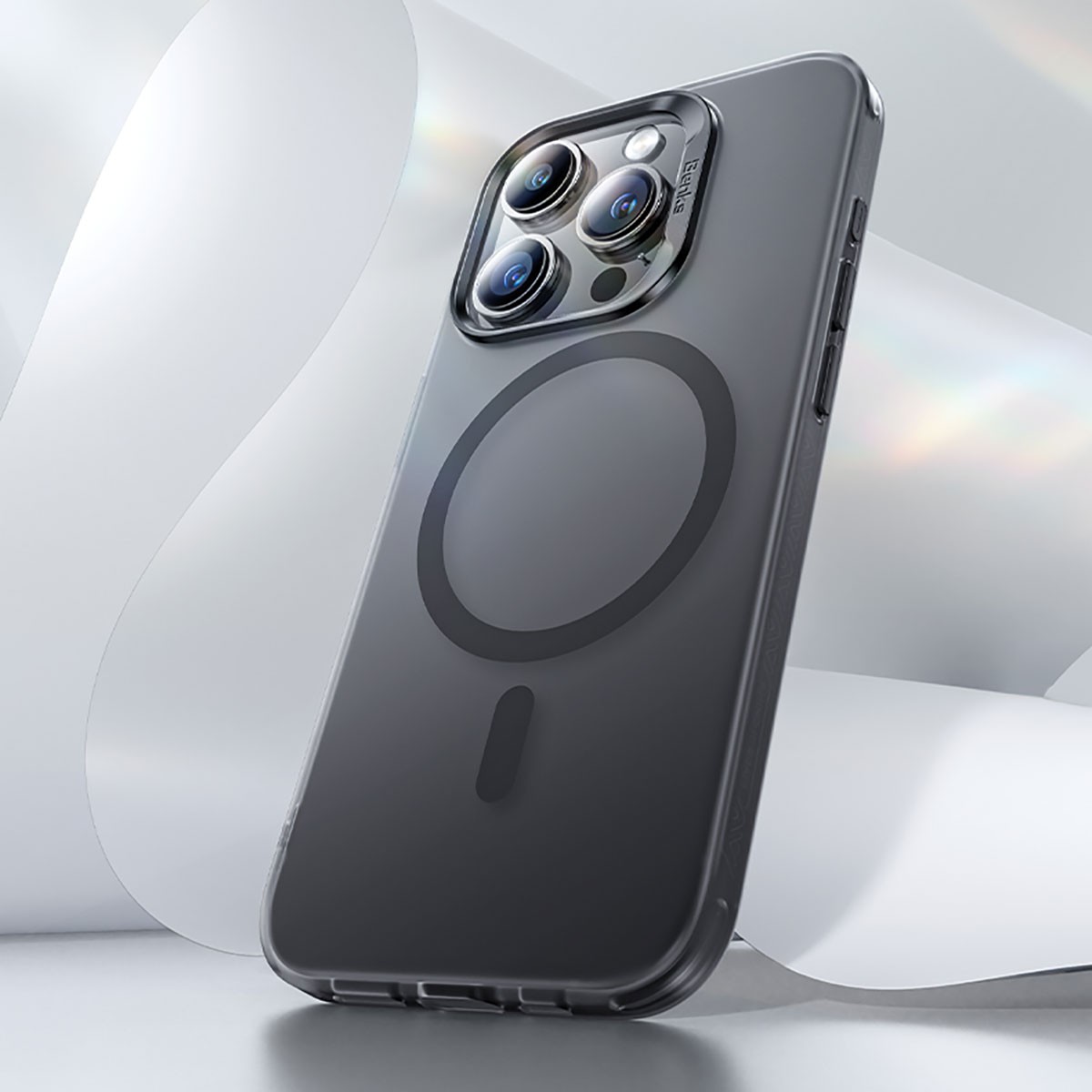 iPhone 15 Pro Max Kılıf Magsafe Şarj Özellikli Benks Lucid Armor Kılıf