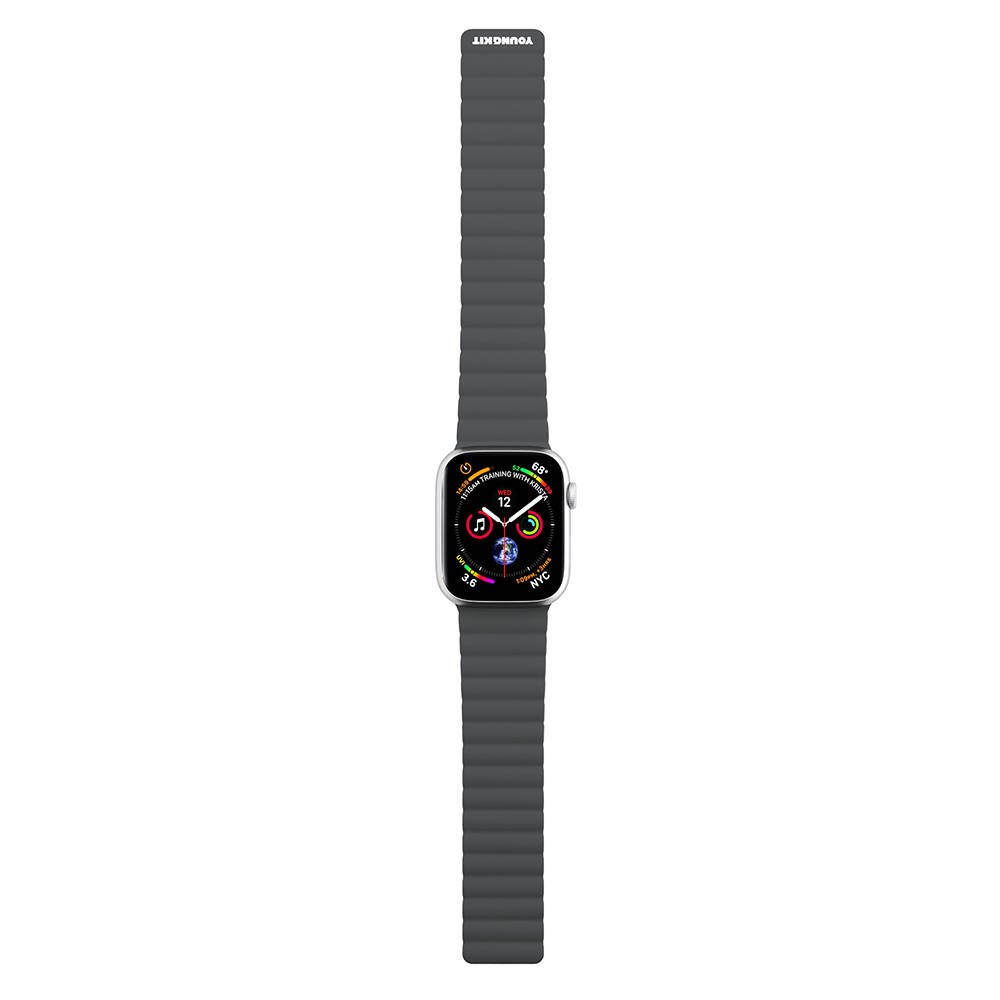 Watch 7 45mm Kordon Youngkit Classical Magnetik Tak Çıkar Silikon Strap Kayış