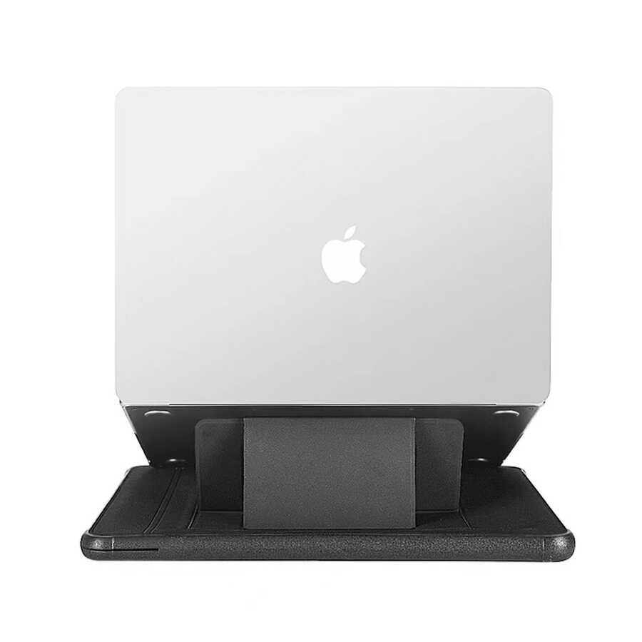 Macbook Pro 16.2 2023 A2780 Wiwu Defender Stand Case Taşınabilir Standlı Magnetik PU Laptop Çantası