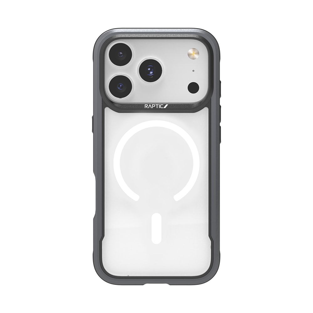 Apple iPhone 17 Pro Max Kılıf M-safe Şarj Özellikli Airbagli Raptic Shield Serisi Şeffaf Arka Yüzey Kapak