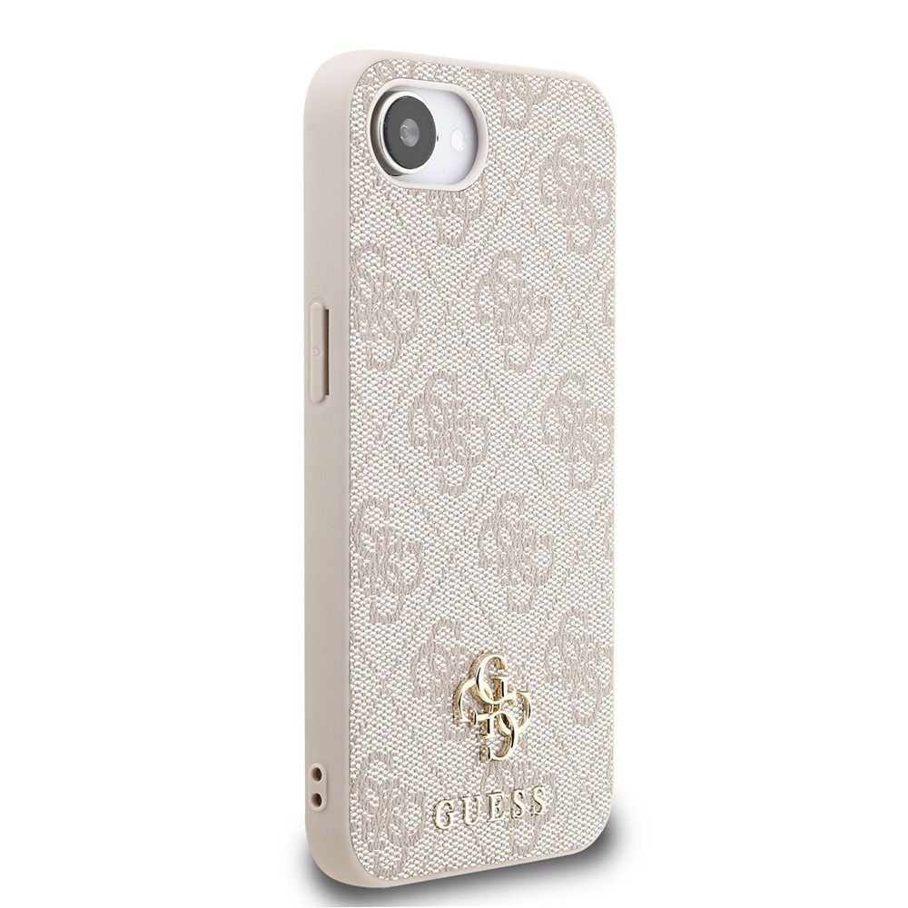 Apple iPhone 16E Kılıf Guess Orjinal Lisanslı M-safe Şarj Özellikli Small 4G Classic Kapak