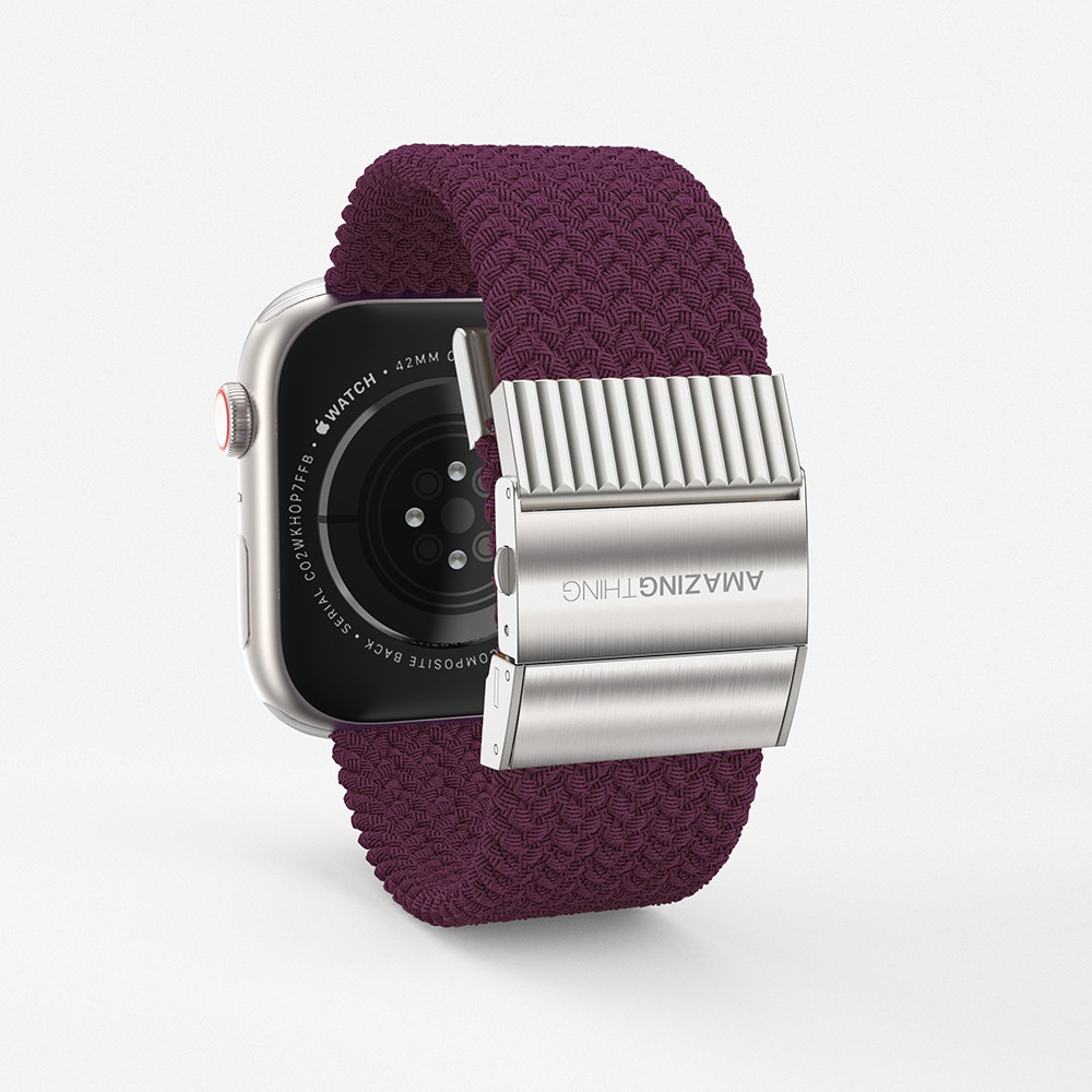 Watch 40mm Amazingthing Titan Weave Örgü Sport Kordon