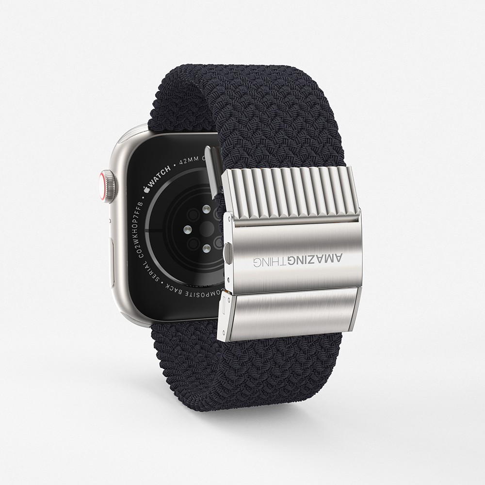 Watch 10 42mm Amazingthing Titan Weave Örgü Sport Kordon
