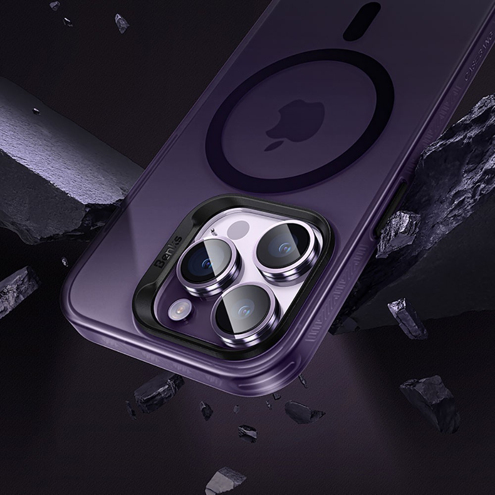 iPhone 14 Pro Max Kılıf Magsafe Şarj Özellikli Benks Lucid Armor Kılıf