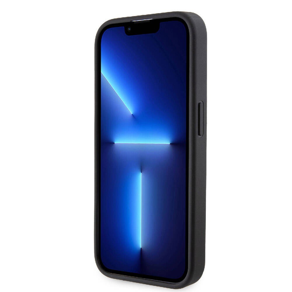 iPhone 15 Pro Kılıf BMW Orjinal Lisanslı M Şerit ve Logolu Standlı Kılıf