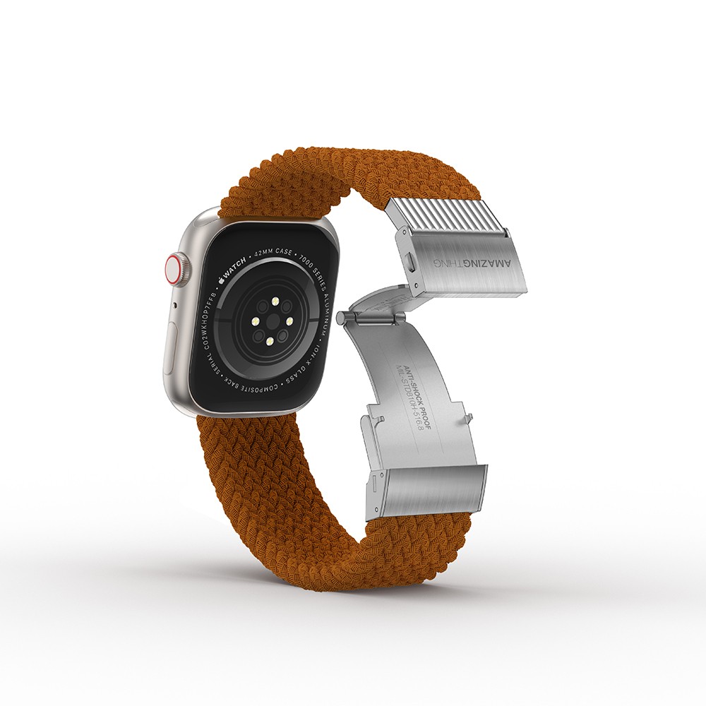 Watch 40mm Amazingthing Titan Weave Örgü Sport Kordon