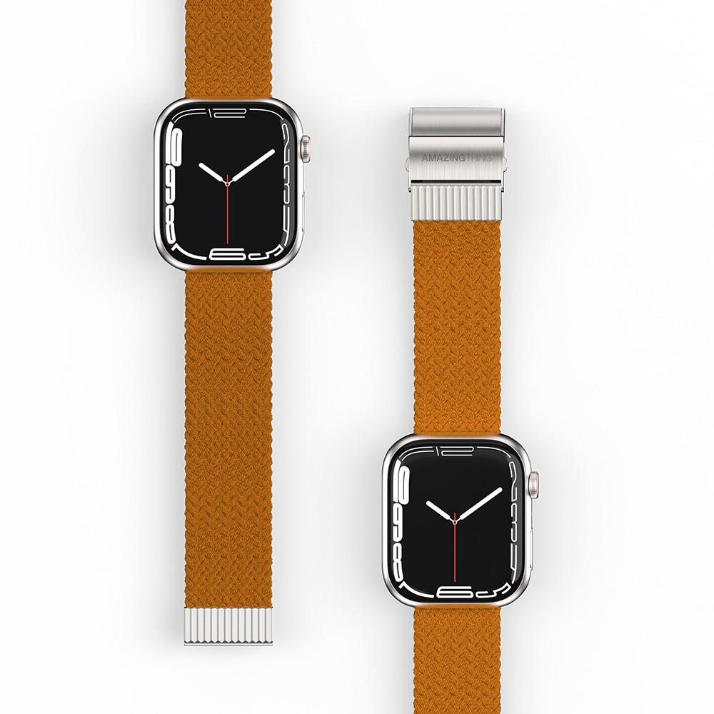 Watch 40mm Amazingthing Titan Weave Örgü Sport Kordon