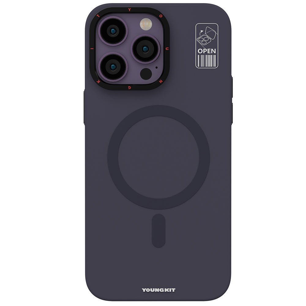 iPhone 14 Pro Max Kılıf Magsafe Şarj Özellikli Standlı YoungKit Hermit Bracket Serisi Kılıf