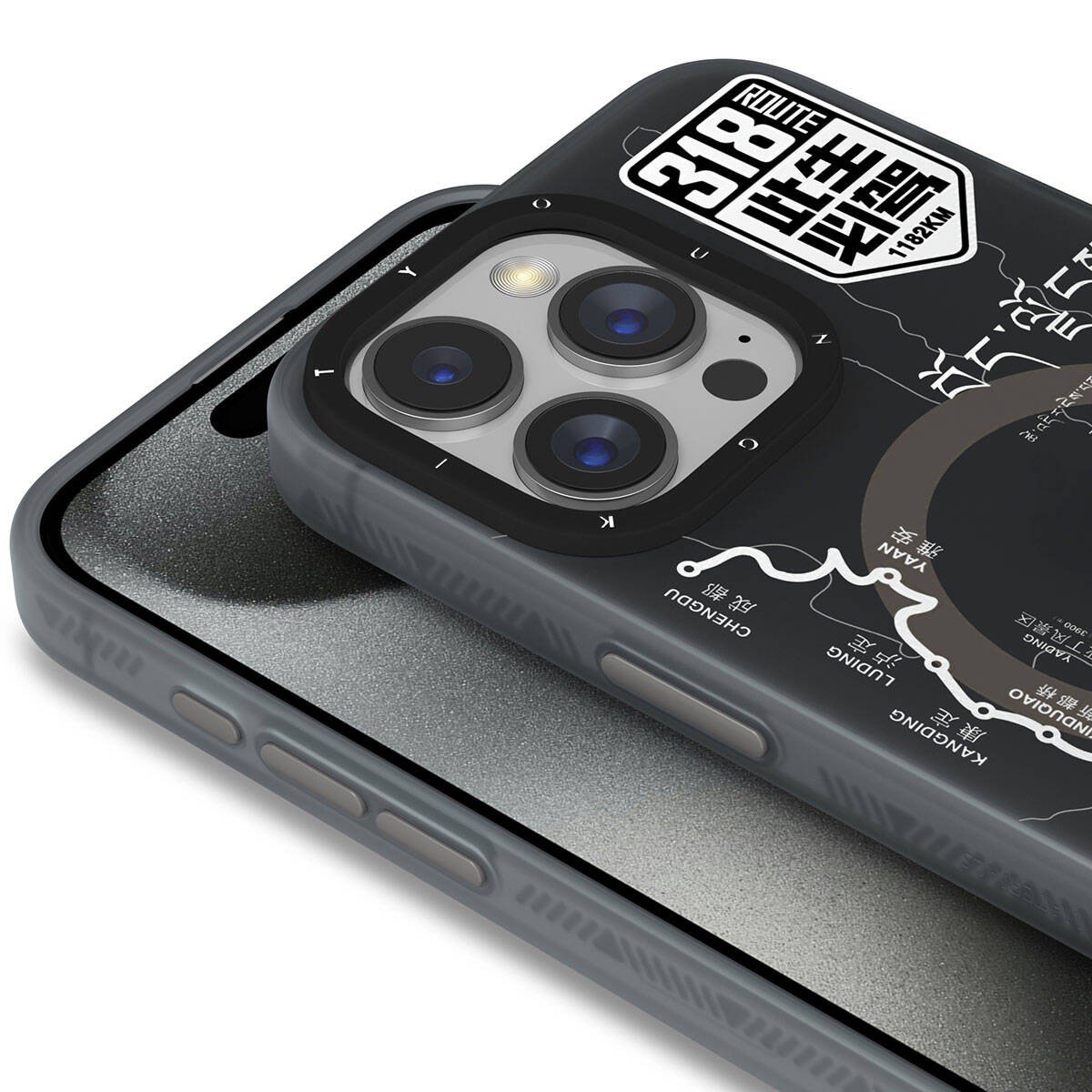 iPhone 15 Pro Max Kılıf Magsafe Şarj Özellikli Youngkit 318 Road Serisi Kılıf
