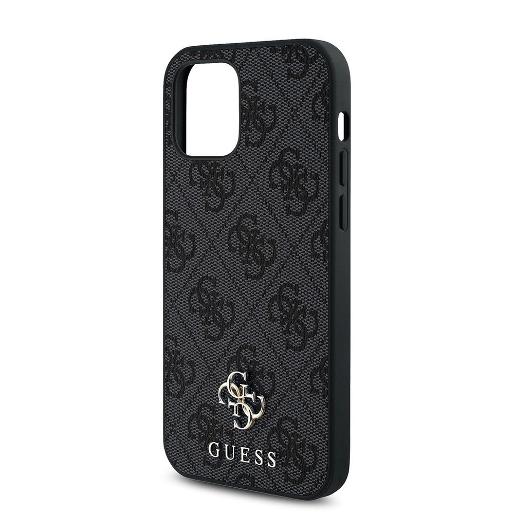 iPhone 12 Pro Kılıf Guess Orjinal Lisanslı Magsafe Şarj Özellikli Small 4G Classic Kılıf