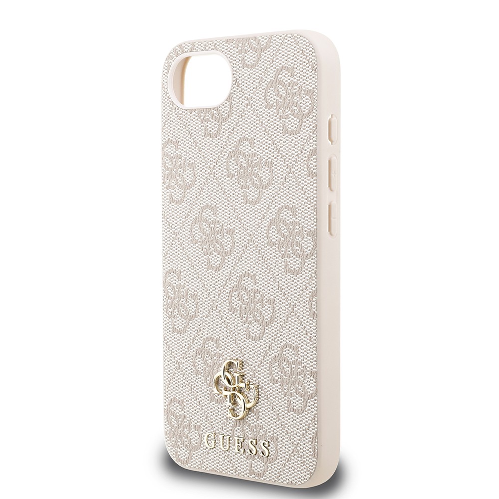 Apple iPhone 16E Kılıf Guess Orjinal Lisanslı M-safe Şarj Özellikli Small 4G Classic Kapak