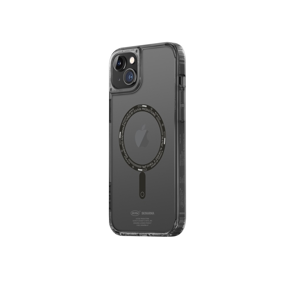 iPhone 14 Plus Kılıf SkinArma Şeffaf Airbag Tasarımlı Magsafe Şarj Özellikli Saido Kılıf