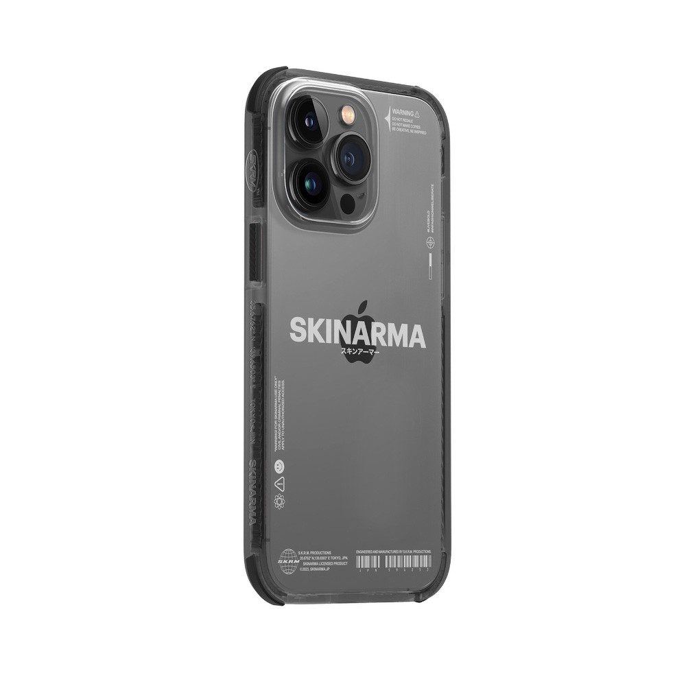 iPhone 14 Pro Max Kılıf SkinArma Şeffaf Airbag Tasarımlı Iro Kılıf