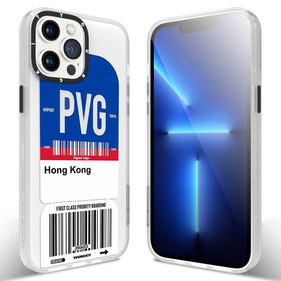 iPhone 13 Pro Max Kılıf YoungKit Any Time Trip Serisi Kılıf