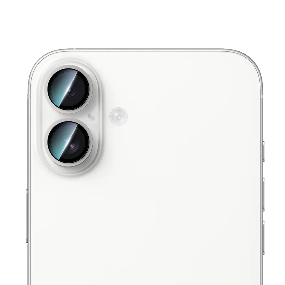 Apple iPhone 16 Plus CaseWorld Alloy Two-Color Serisi Lens Koruyucu