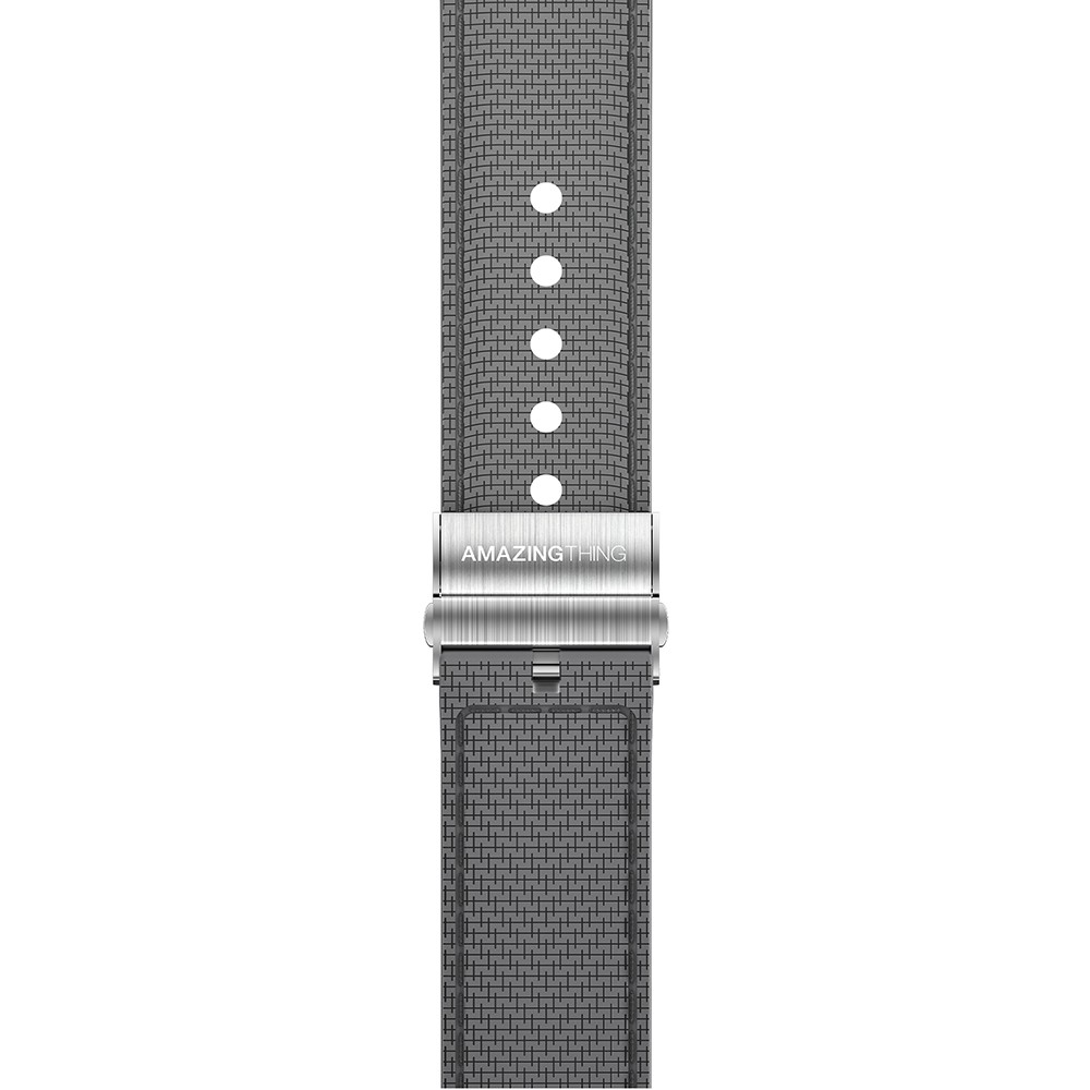 Watch Ultra 49mm Amazingthing Titan Swift Deri Dokulu Silikon Kordon